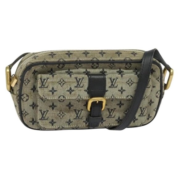 LOUIS VUITTON Monogram Mini Juliet MM Shoulder Bag Blue M92004 LV Auth 129285 - Picture 1 of 16